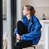 Picture of Matelassé Piqué Tricot - Surf The Web Blauw