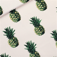 Bild von Pineapples - M - French Terry - Papyrus Crème
