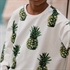 Bild von Pineapples - M - French Terry - Papyrus Crème
