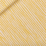 Bild von Wiggly Verticals - Gelb - M - Baumwolle Canvas Gabardine Twill - Papyrus Crème